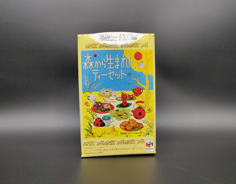 MEGAHOUSE 袖珍 來自森林的茶具 單售 5號 蘑菇 多彩 茶具 透明 異色 食玩 盒玩 中古品-B級 