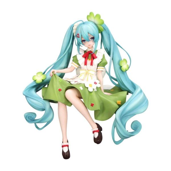 【FURYU】日版 初音未來 Flower Fairy 泡麵蓋 四葉草 