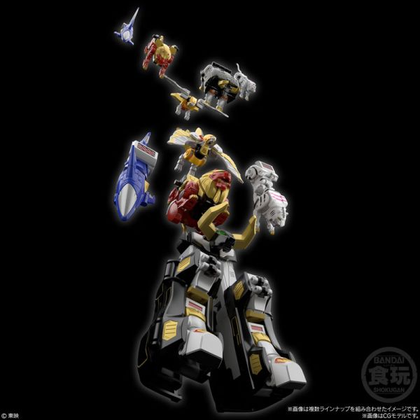 BANDAI 代理版 盒玩 SMP 百獸戰隊 牙吠王(中盒3入) 