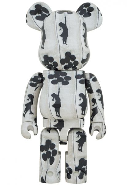 庫柏力克熊 BE@RBRICK 1000% Flying Balloons Girl 氣球女孩 