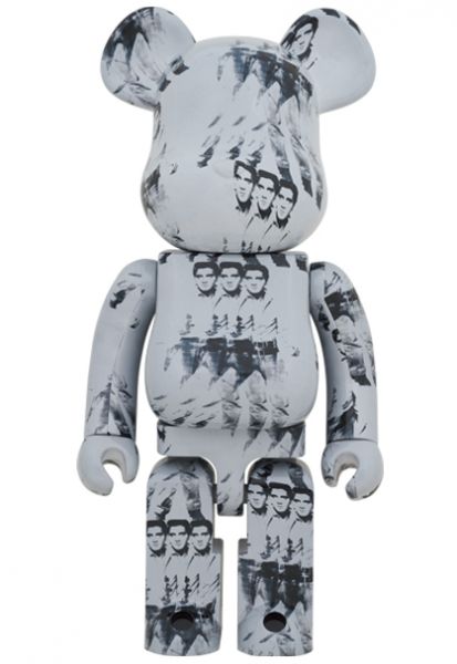 庫柏力克熊 BE@RBRICK 1000% Andy Warhols ELVIS PRESLEY 安迪·沃荷 搖滾之王 貓王 