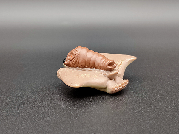 BANDAI 怪獸王俱樂部 哥吉拉 指偶 拉頓 與 摩斯拉幼蟲 1964年 中古品-C級 