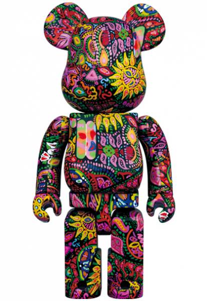 庫柏力克熊 BE@RBRICK 100%&400% set Psychedelic Paisley 迷幻佩斯利 