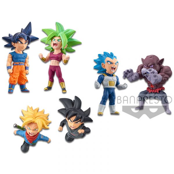 BANPRESTO 代理版-七龍珠超 WCF BATTLE OF SAIYANS vol.6 全6種 JXBP17457 