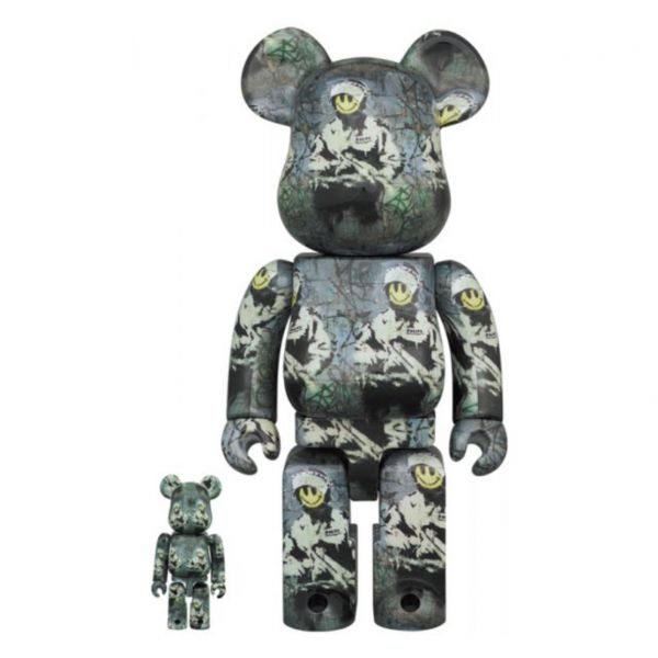 BE@RBRICK 100% & 400% RIOT COP BE@RBRICK,100%,400%,RIOT,COP