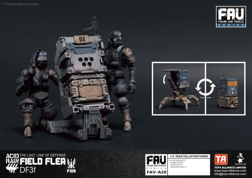酸雨戰爭 FAV-A20 Field Flea DF3f 野戰蚤 DF3f 