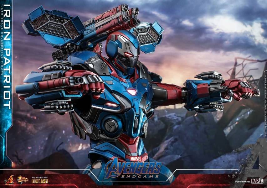 HOT TOYS MMS547D34 復仇者聯盟 終局之戰 鋼鐵愛國者 
