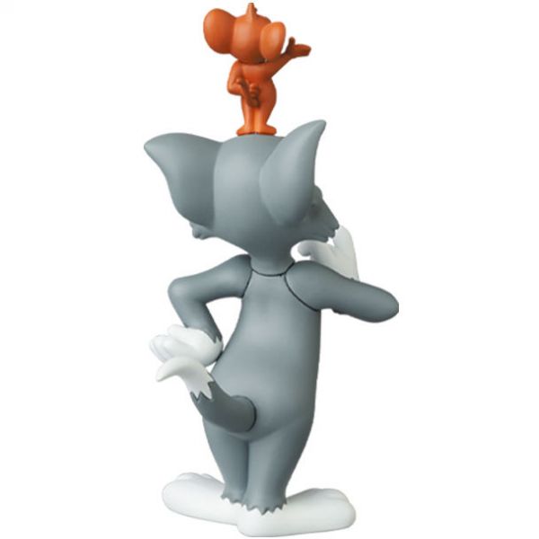 Medicom Toy 軟膠 UDF 湯姆貓與傑利鼠 JERRY on TOMS HEAD 