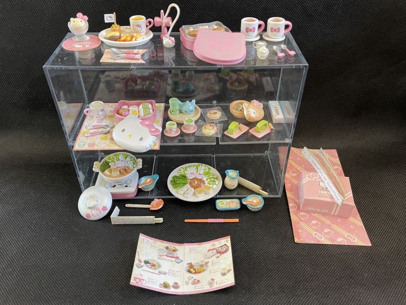 TAKARA 三麗鷗 凱蒂貓 風味迷你食物 樣品 異色 盒玩 全6種 中古品-A級  