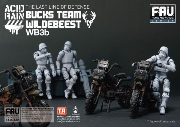酸雨戰爭 FAV-A01 BUCKS TEAM WILDEBEEST WB3B 酸雨戰爭 公鹿小隊 角馬 WB3b 