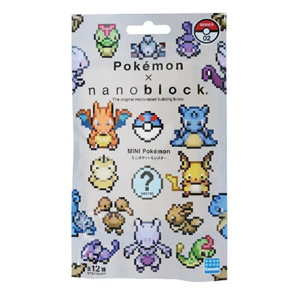 nanoblock NBPMM-002 迷你寶可夢收藏系列 Vol.2 隨機出貨 