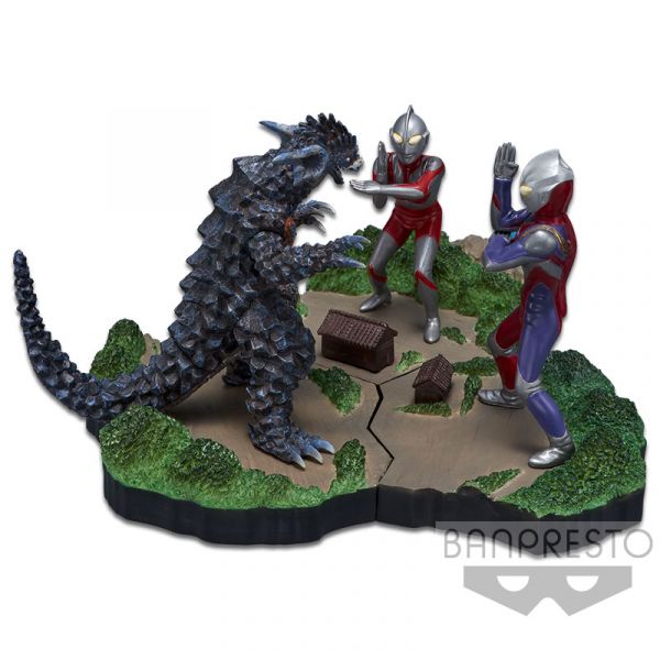 BANPRESTO 日版 BANPRESTO 超人力霸王 特攝STAGEMENT 迪卡&初代&亞那加基 全3種 