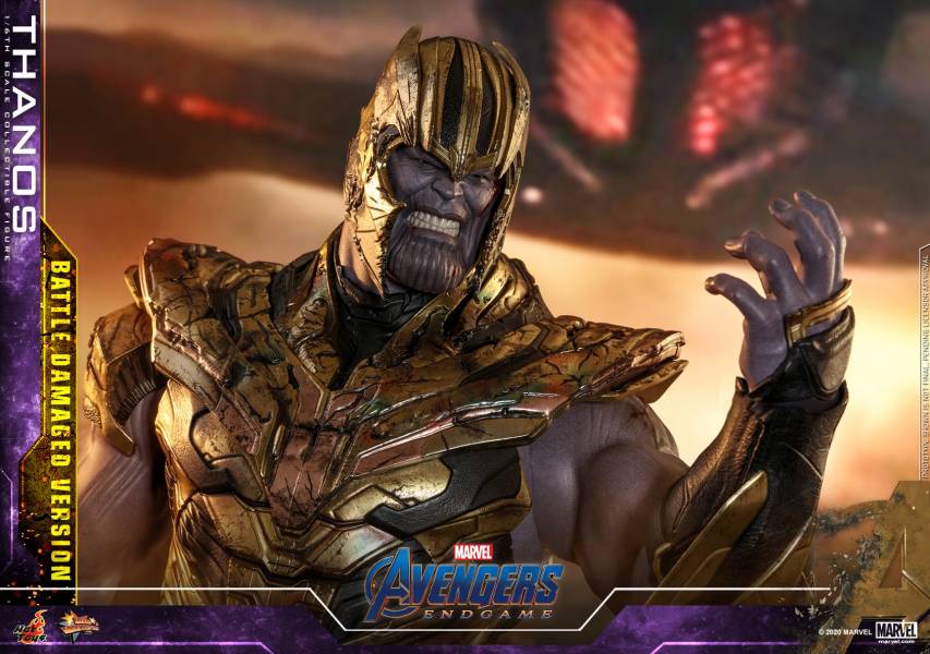 HOT TOYS MMS564 復仇者聯盟 終局之戰 薩諾斯 戰損版 