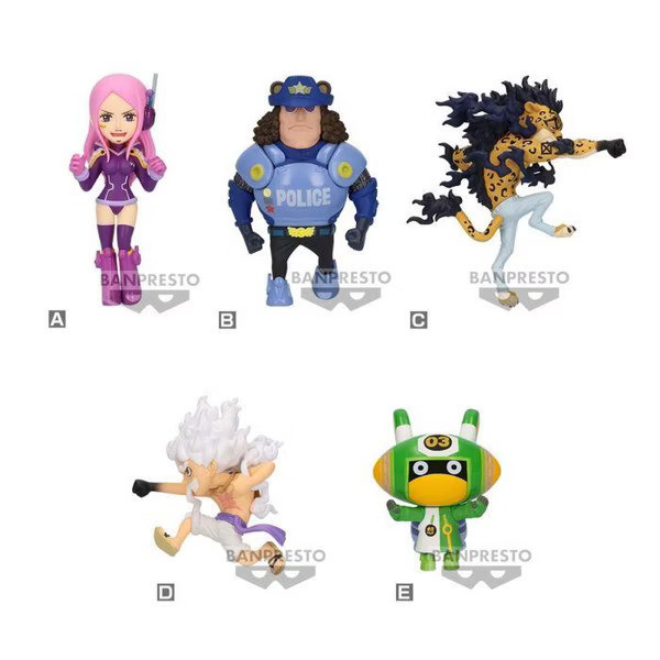 【BANPRESTO】代理版-航海王 WCF 蛋頭島篇3 一套5入 BP89484 
