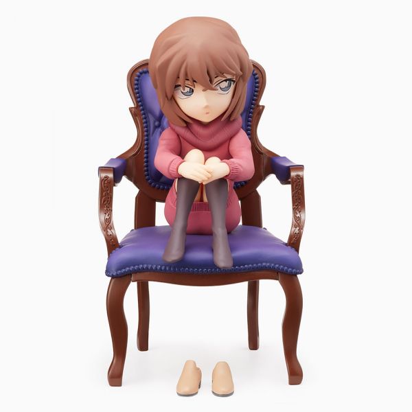 SEGA TOY 日版 名偵探柯南 灰原哀 坐姿 附椅子 