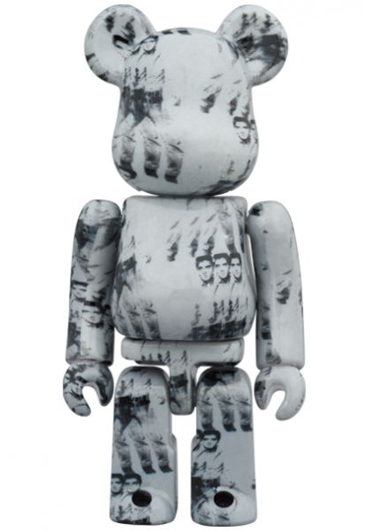 庫柏力克熊 BE@RBRICK 100%&400% Andy Warhols ELVIS PRESLEY 安迪•沃荷 搖滾之王 貓王 