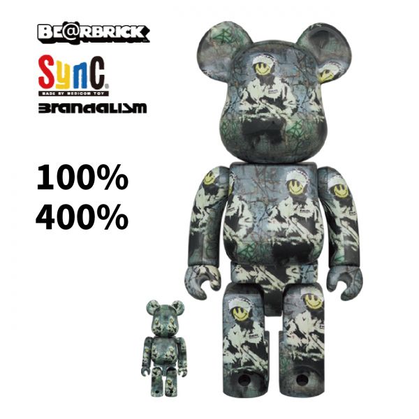 BE@RBRICK 100% & 400% RIOT COP BE@RBRICK,100%,400%,RIOT,COP