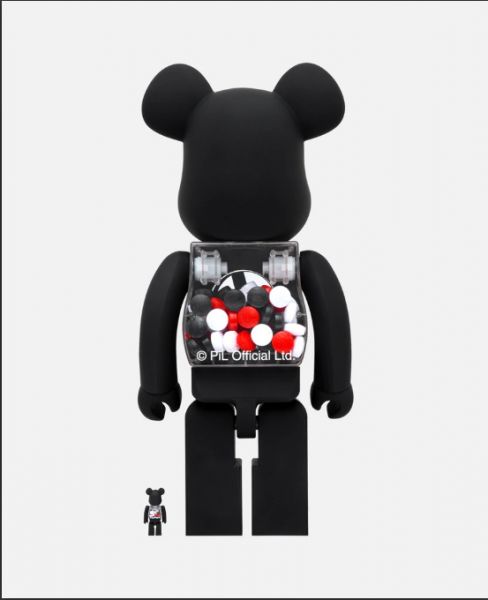 BE@RBRICK 100%&1000% set PiL Be@rbrick,庫柏力克,BEARBICK,藝術家,聯名熊