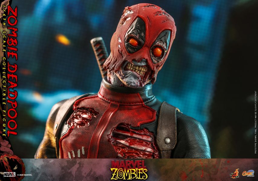 HOT TOYS CMS06 漫威活死人 殭屍死侍 