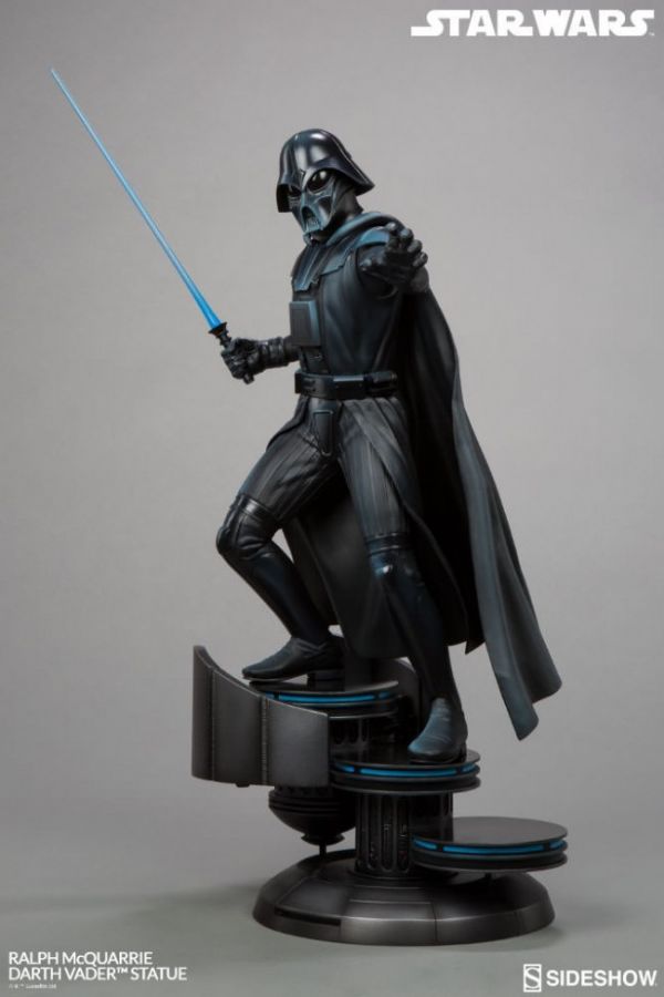 SIDESHOW #200371 星際大戰 達斯維德 Ralph McQuarrie設計款 雕像 SIDESHOW