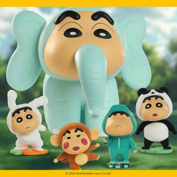 【52TOYS】盒玩 蠟筆小新 動物恰恰恰 @4 一套4入  TOY02563 