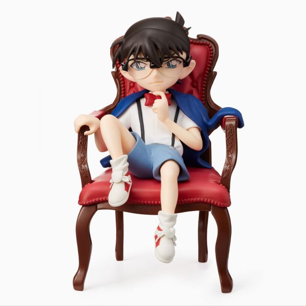 SEGA TOY 日版 名偵探柯南 江戶川柯南 坐姿 附椅子 
