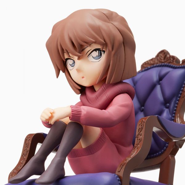 SEGA TOY 日版 名偵探柯南 灰原哀 坐姿 附椅子 