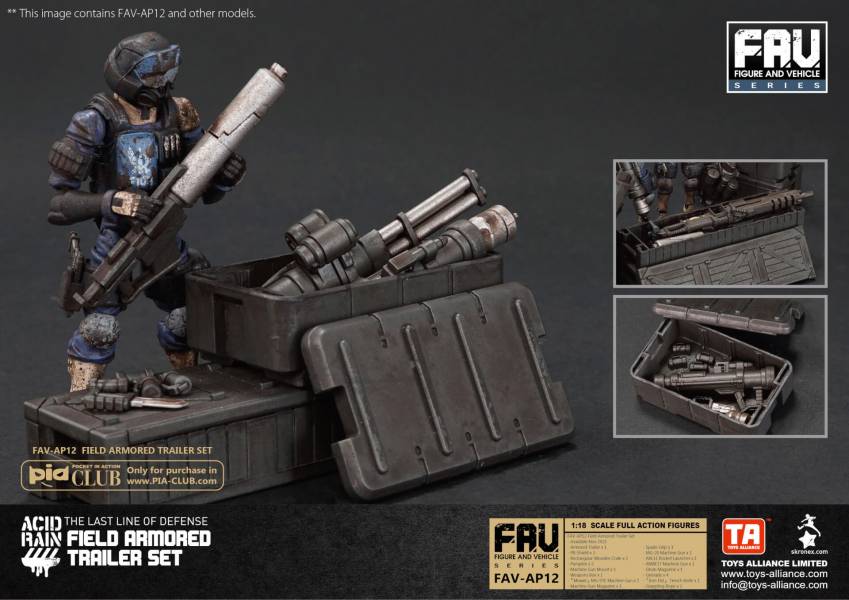 酸雨戰爭 FAV-AP12 野戰裝甲拖車套裝 酸雨戰爭,劉斯傑,TOYS ALLIANCE ACID RAIN Preorder,可動公仔,酸雨,設計師公仔,遊戲,酸雨戰爭現貨,酸雨戰爭公鹿小隊,酸雨戰爭動畫,酸雨戰爭購買,酸雨戰爭介紹,酸雨戰爭wiki,香港設計師,野戰裝甲拖車套裝,FAV-AP12