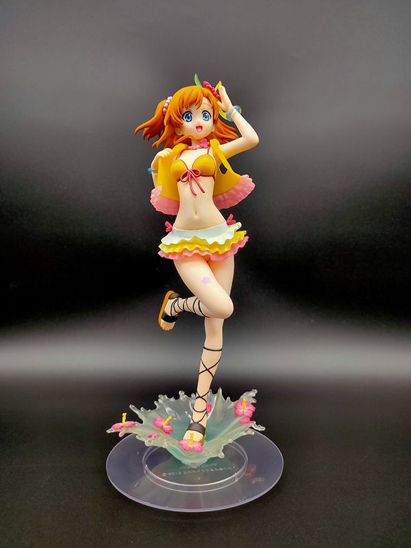 壽屋 love live! 1/8 PVC 高阪穗乃果 夏色笑容1,2,Jump Ver. 中古品-C級 
