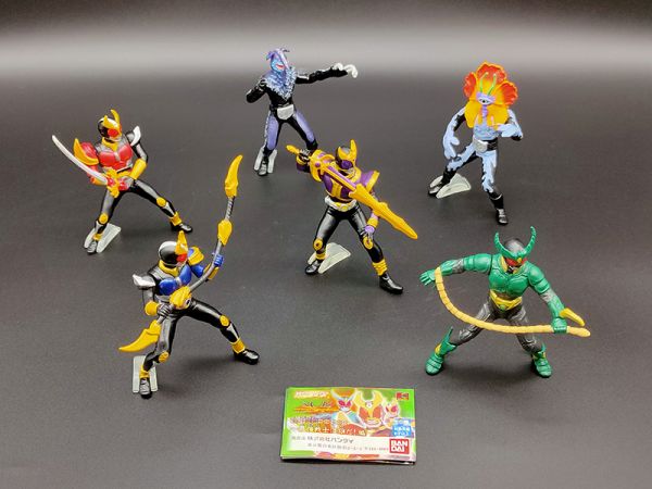 BANDAI 假面騎士 Masked Rider 轉蛋 HG 16 空我 誰是 最強戰士篇 全6種 中古品-C級 