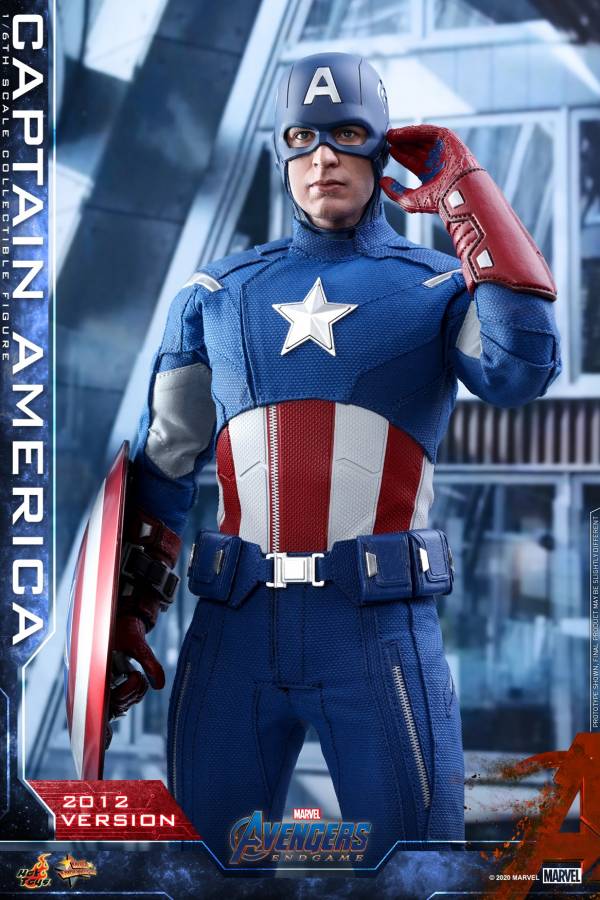HOT TOYS MMS563 復仇者聯盟 終局之戰 美國隊長 2012年款 