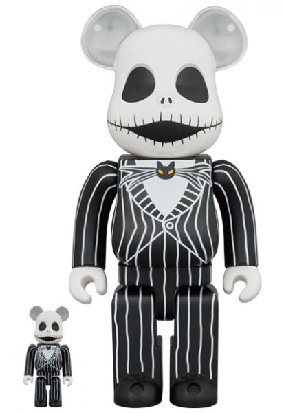 庫柏力克熊 BE@RBRICK 100%&400% set Jack Skellington 2021 聖誕夜驚魂傑克 