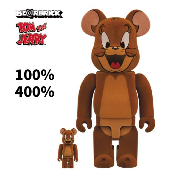庫柏力克熊 BE@RBRICK 100%&400% JERRY Flocky 傑利鼠 庫柏力克熊,BE@RBRICK,100%&400%,JERRY,Flocky ,傑利鼠