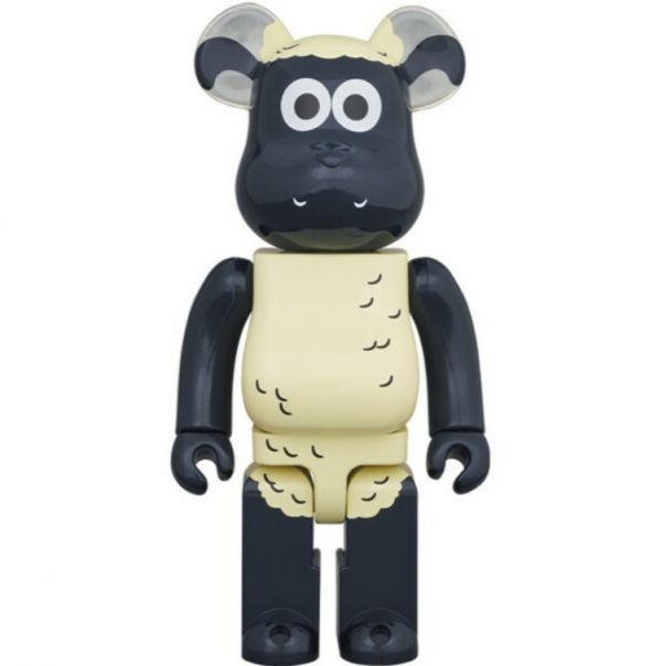 BE@RBRICK 100%&400% set Shaun 笑笑羊 Be@rbrick,庫柏力克,BEARBICK,藝術家,Shaun,聯名熊