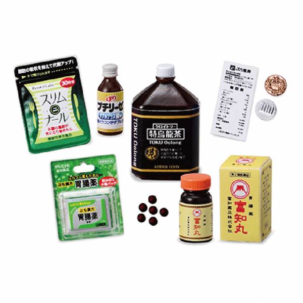 RE-MENT 袖珍系列 我家附近的藥粧店 一中盒 8入 