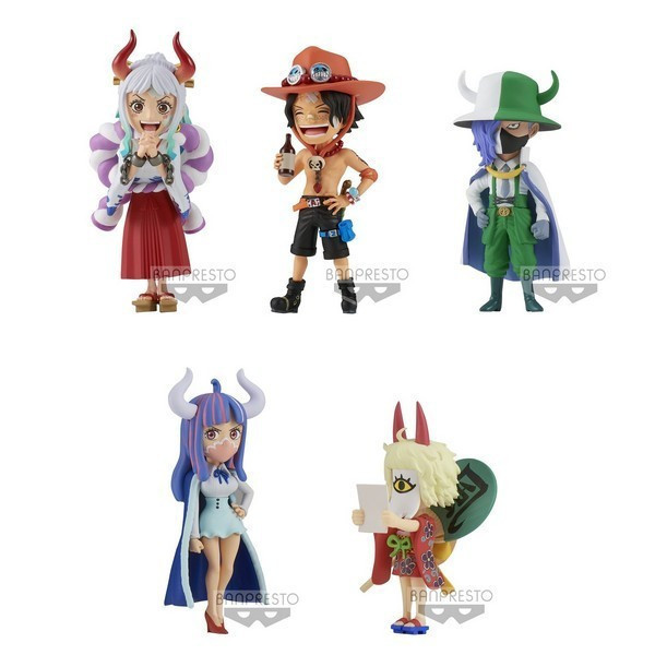 【BANPRESTO】海外版-航海王 WCF 和之國鬼島篇2一套5入 JXBP19391 
