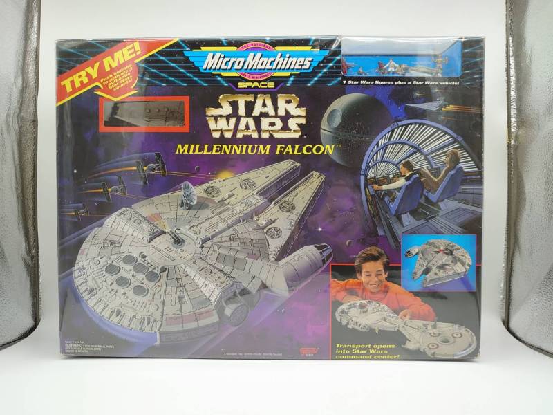 Micro machines 星際大戰 千年鷹號 微型場景 中古品-S級 