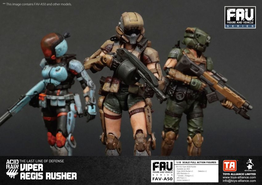 酸雨戰爭 FAV-A50 Viper AEGIS Rusher 蝮蛇埃癸斯衝擊者 酸雨戰爭,劉斯傑,TOYS ALLIANCE ACID RAIN Preorder,可動公仔,酸雨,設計師公仔,遊戲,酸雨戰爭現貨,酸雨戰爭公鹿小隊,酸雨戰爭動畫,酸雨戰爭購買,酸雨戰爭介紹,酸雨戰爭wiki,香港設計師,蝮蛇埃癸斯衝擊者,FAV-A50