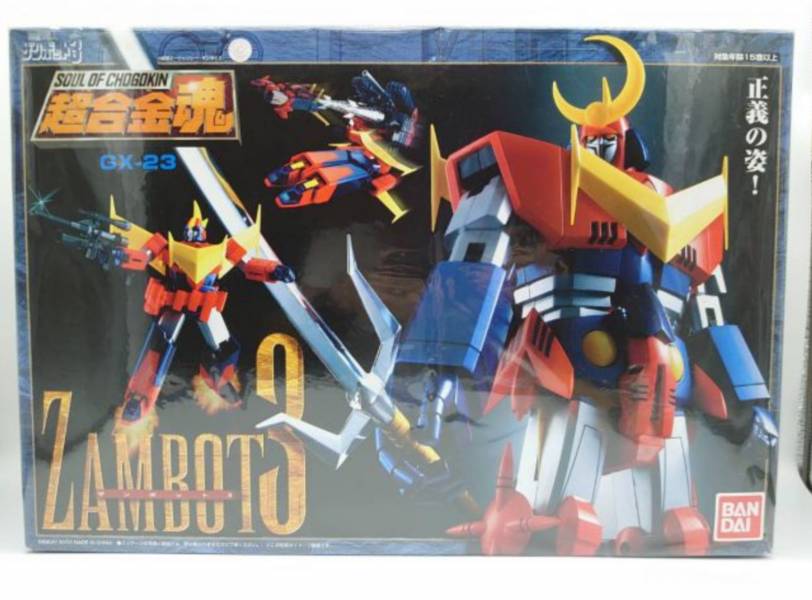 BANDAI 超合金魂 GX-23 無敵超人聖彼得3 日版 中古品-S級 