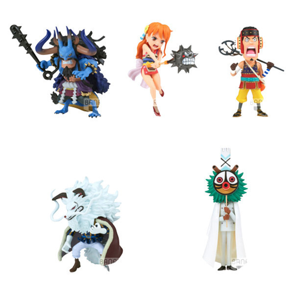 【BANPRESTO】代理版-海賊王WCF 和之國鬼島篇8 全5種 一套5入 JXBP88192 