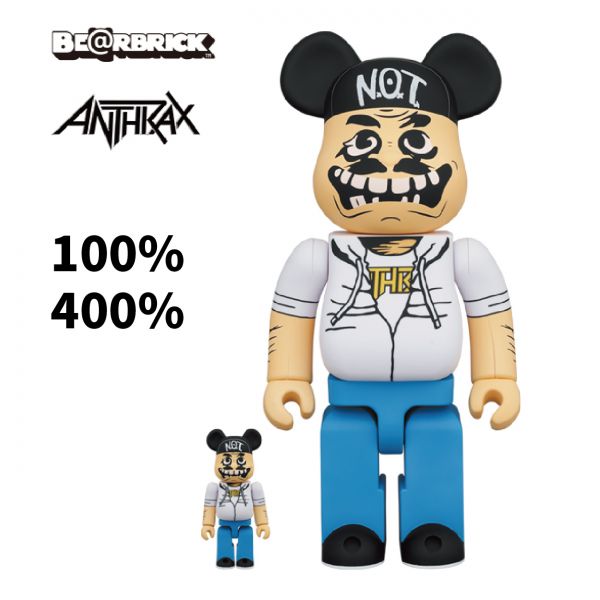 BE@RBRICK 100% & 400% ANTHRAX NOTMAN BE@RBRICK,100%,400%,ANTHRAX,NOTMAN
