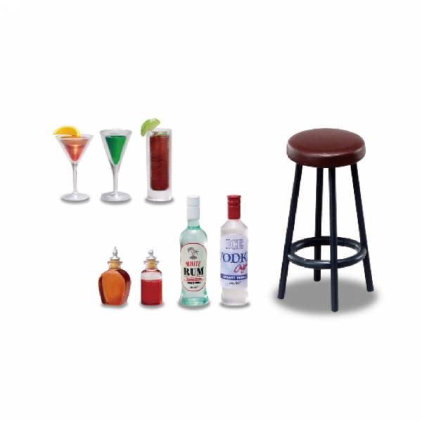 RE-MENT 盒玩 袖珍系列 歡迎光臨小酒吧 Bar Tiny 一中盒 8入 