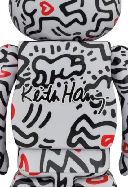庫柏力克熊 BE@RBRICK 100%&400% set Keith Haring #8 凱斯哈林 聯名款8代 