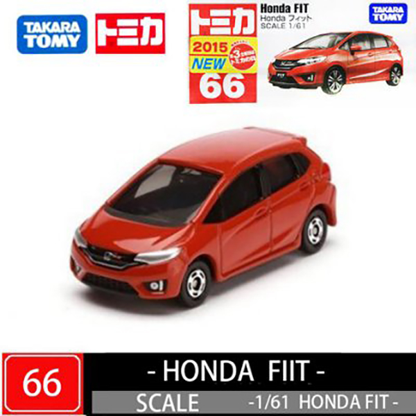 NO.066 HONDA FIT 紅 TM066A 
