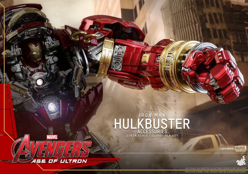 HOT TOYS ACS006 復仇者聯盟2 奧創紀元 浩克破壞者 配件組 
