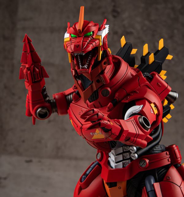 AOSHIMA 哥吉拉對福音戰士 3式機龍改 EVA2號機配色Ver 組裝模型 P-AO063446 AOSHIMA,哥吉拉對福音戰士,3式機龍改,EVA2號機配色,Ver,組裝模型,P-AO063446
