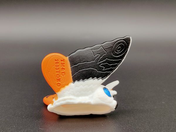 BANDAI  怪獸王俱樂部 哥吉拉 指偶 - 摩斯拉 (東京SOS) 2003年 中古品-C級 