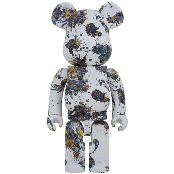 庫柏力克熊 BE@RBRICK 1000% Jackson Pollock Studio (SPLASH) 潑墨,美國,抽象,藝術家,BEARBRICK,JacksonPollock,SPLASH