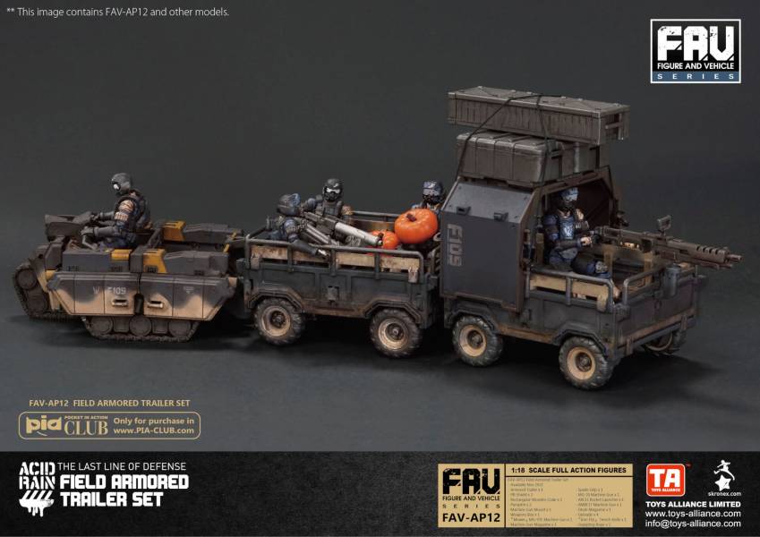 酸雨戰爭 FAV-AP12 野戰裝甲拖車套裝 酸雨戰爭,劉斯傑,TOYS ALLIANCE ACID RAIN Preorder,可動公仔,酸雨,設計師公仔,遊戲,酸雨戰爭現貨,酸雨戰爭公鹿小隊,酸雨戰爭動畫,酸雨戰爭購買,酸雨戰爭介紹,酸雨戰爭wiki,香港設計師,野戰裝甲拖車套裝,FAV-AP12