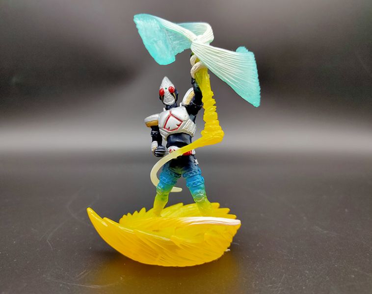 BANDAI 假面騎士V3 轉蛋 HG 映像場景組 1代 IMAGINATION FIGURE 全5種 中古品-C級 